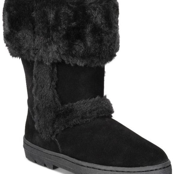 Style & Co Black Witty Cold Weather Boot - Picture 11 of 11